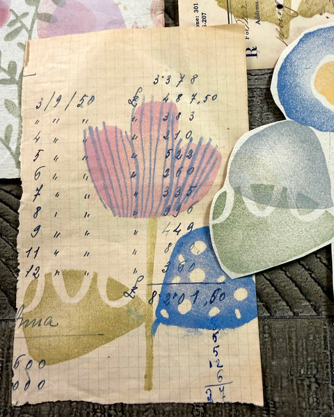 Leaca Young  | Layering Flower | Foam Stamps Set of 4)