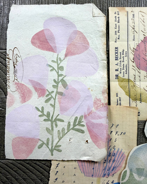 Leaca Young  |Tender Blooms | Foam Stamps (Set of 4)