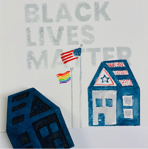 Kae Pea | Little Star House (July 2020) | Foam Stamp