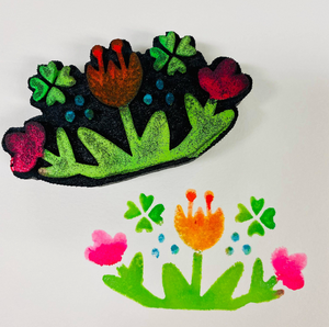 Kae Pea | Shamrock Blooms (March 2021) | Foam Stamp