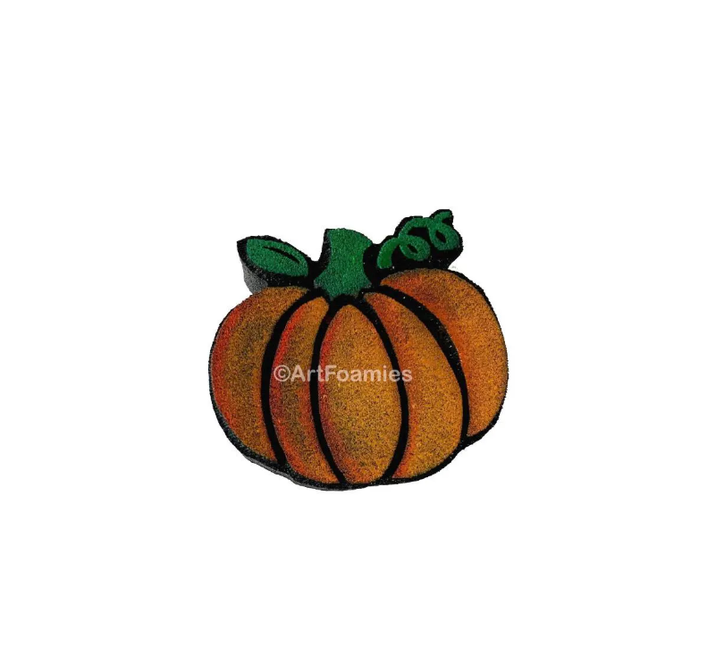 Kae Pea | Mini Pumpkin (September 2021) | Foam Stamp