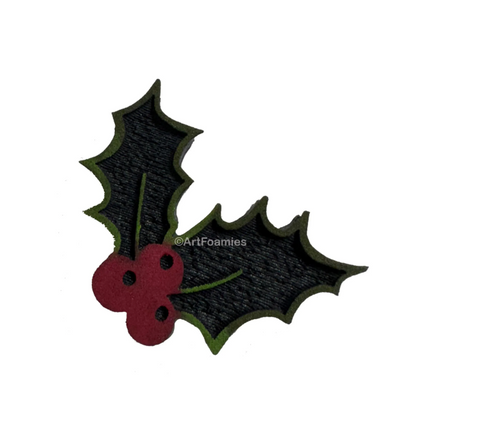 Kae Pea | Holly (December 2021) | Foam Stamp