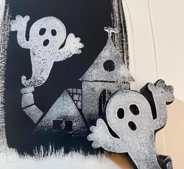 Kae Pea | Lil' Ghosty (September 2022) | Foam Stamp