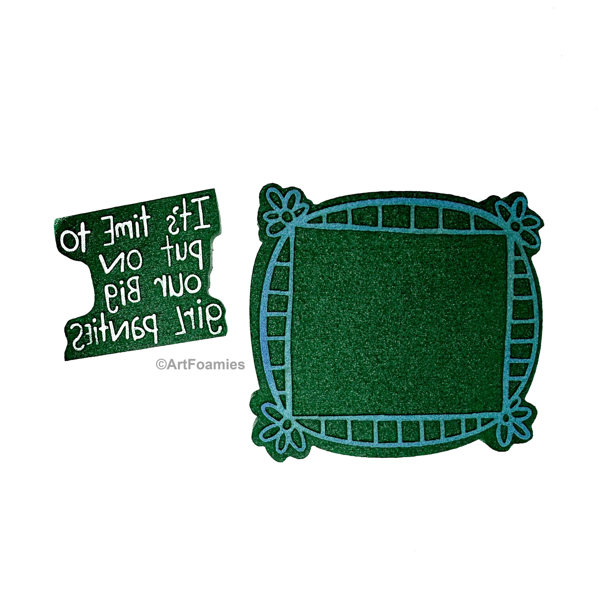 Dori Patrick | Big Girl Panties | Foam Stamps (Set of 2)