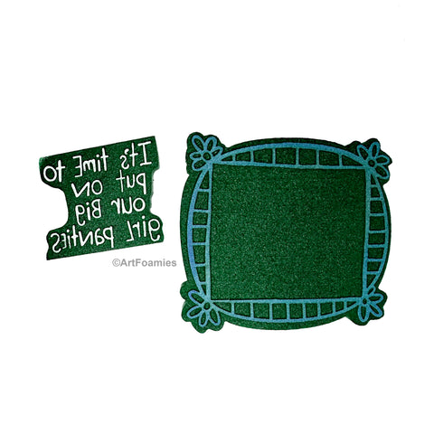 Dori Patrick | Big Girl Panties | Foam Stamps (Set of 2)