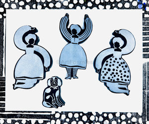 Danita Art | Best Friends Set | Foam Stamps - Set of 4