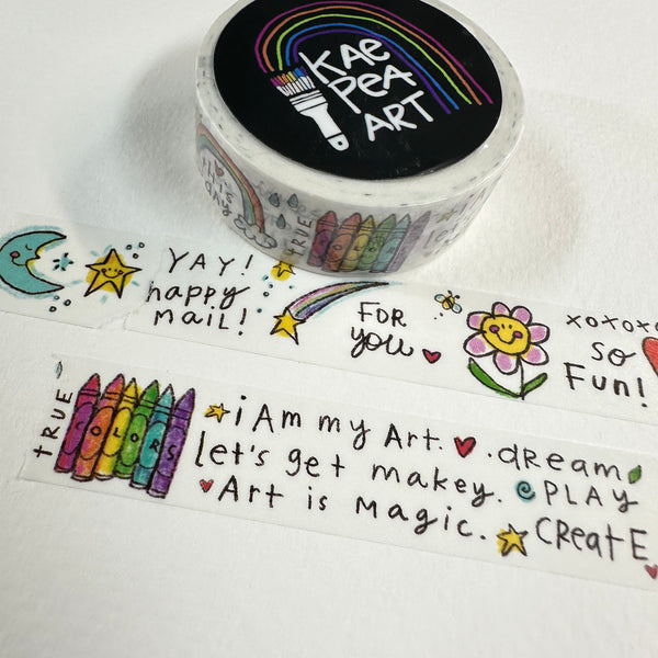 Kae Pea | Washi Tape |  ArtFoamies Fun Tape