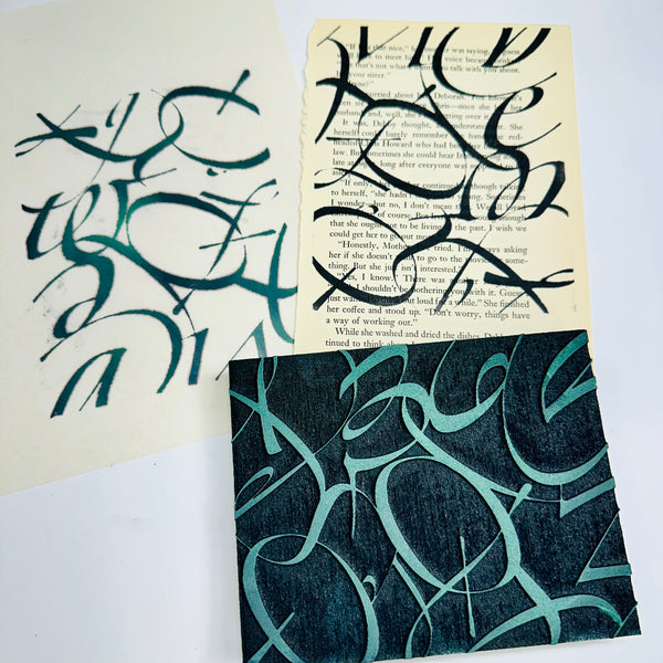 Wendy Shragg for Fodder School |  Balance | Foam Stamp