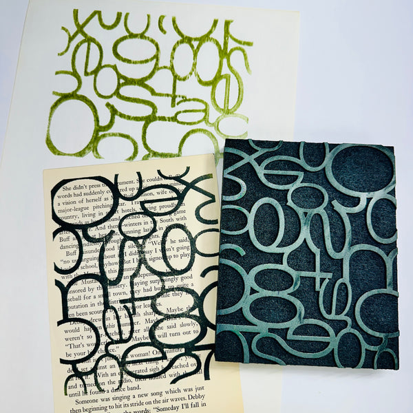 Wendy Shragg for Fodder School | Repetition | Foam Stamp