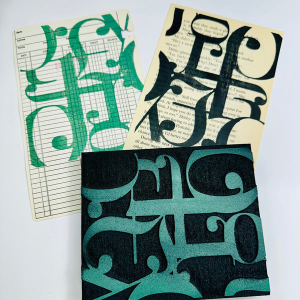 Wendy Shragg for Fodder School | Structure | Foam Stamp