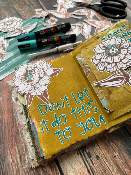 Cathy Nichols | Full Set of Florals and Birds | Foam Stamps (Set of 6)