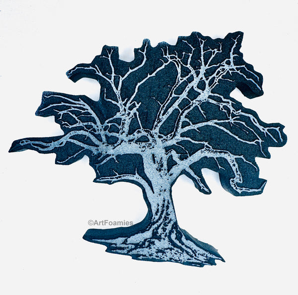 Kevin Nakagawa | Stampscapes Spooky Tree | Foam Stamp