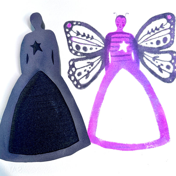 Kae Pea | Star Seed | Foam Stamp