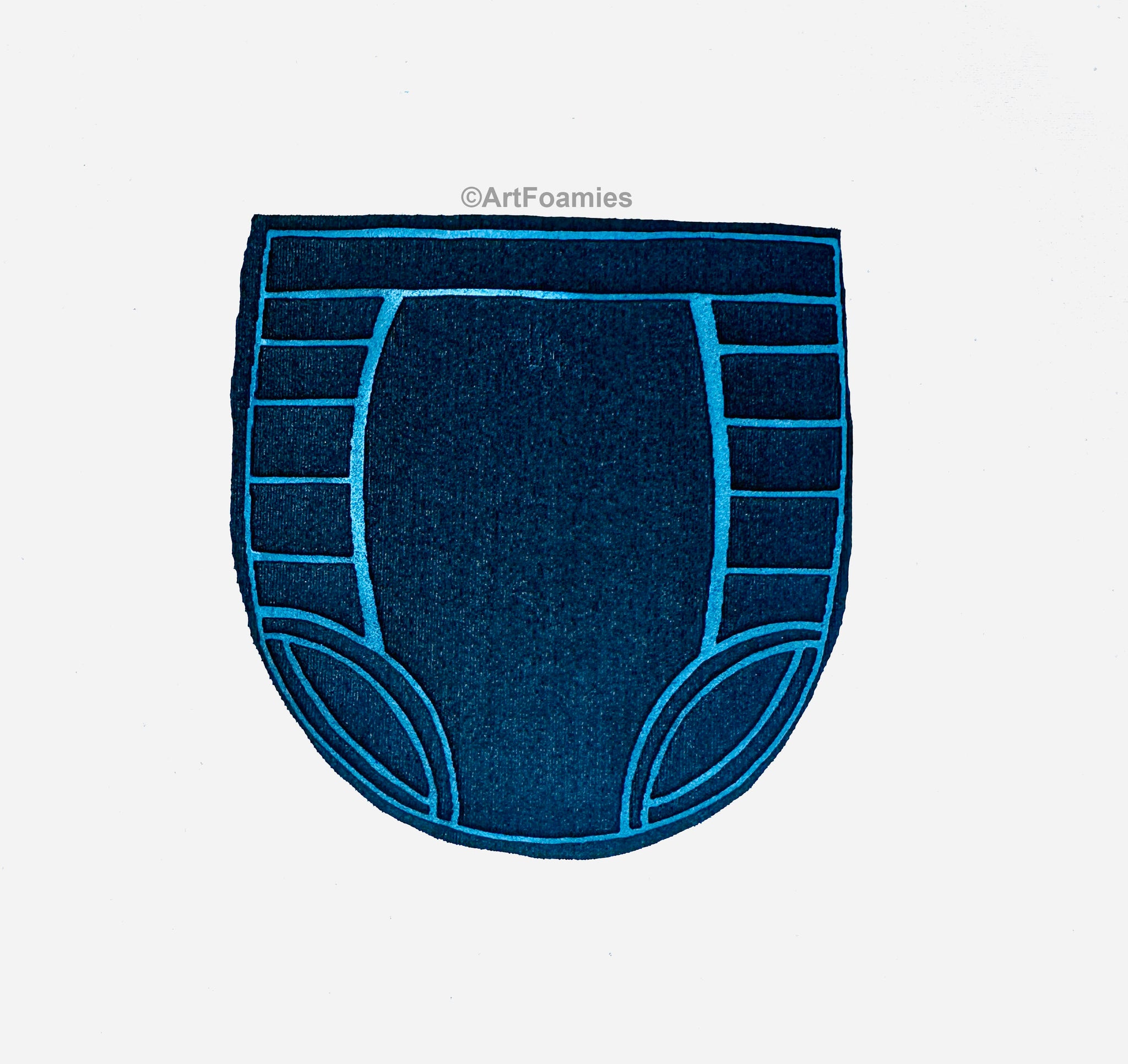 Dori Patrick | Striped Undies | Foam Stamps