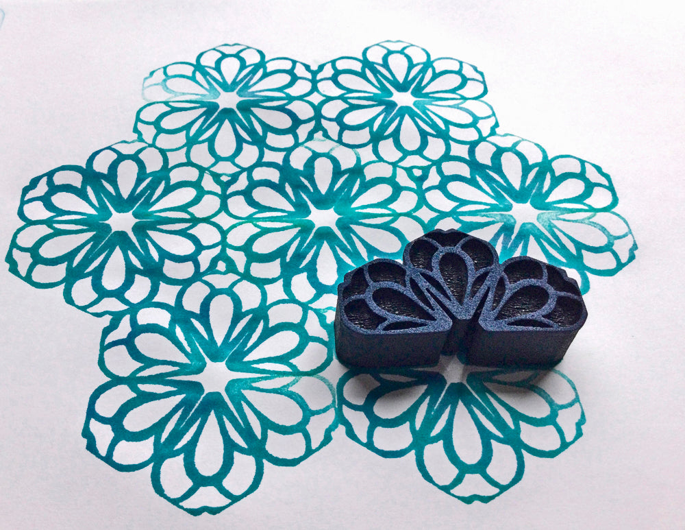 Marta Harvey | Simple Flower | Foam Stamp