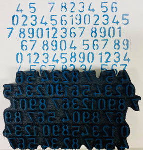 Donna Downey | Mixed Up Numbers | Foam Stamp