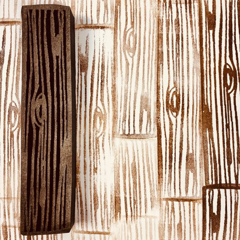 Kae Pea | Wood Plank | Foam Stamp