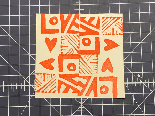 Sarah Matthews | Love | Foam Stamp