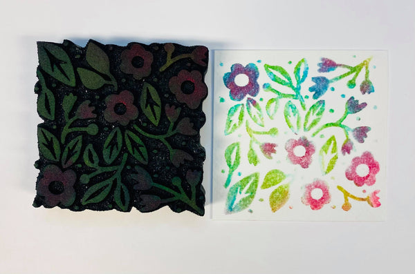 Balzer Designs | Flower Block | Foam Stamp
