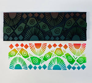 Emmie Roelofse | Tribal Pattern | Foam Stamp