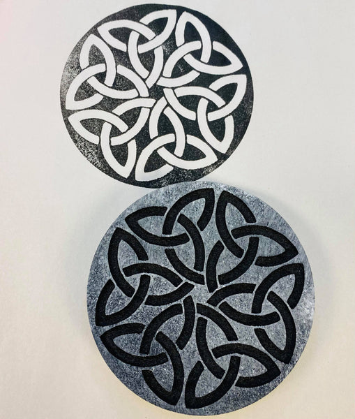 Designs by Gina H. | Celtic Knot Medallion | Foam Stamp