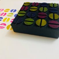 Flutterby Designs | Macaron Five | Foam Stamp