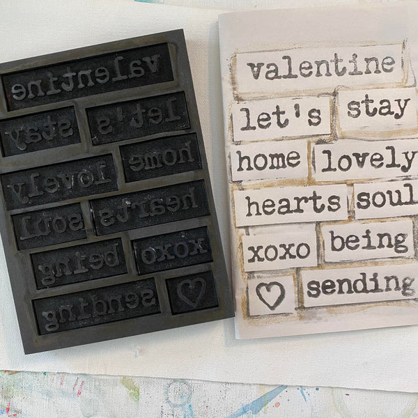 Kae Pea | ArtFoamies Poetry Valentine's Day Set - Set of 11