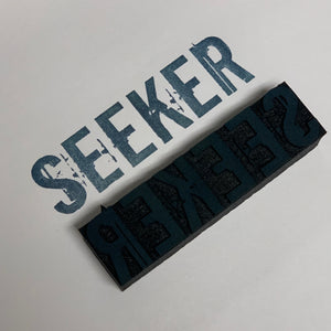 Cat Kerr | "Seeker" | Foam Stamp