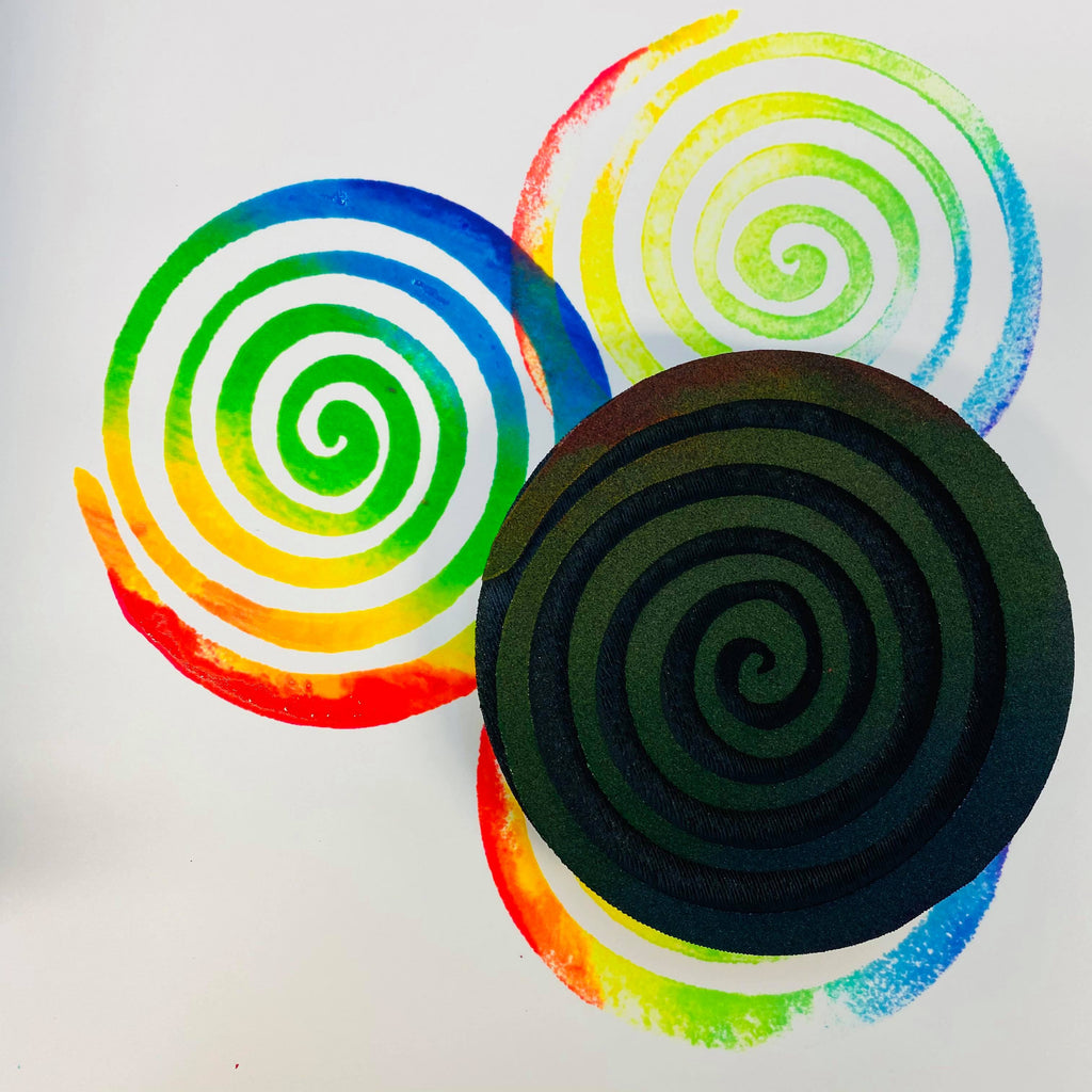 Emmie Roelofse | Swirl | Foam Stamp – Art Foamies