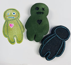 Gina Ahrens | Zombie Dolls | Foam Stamps - Set of 2