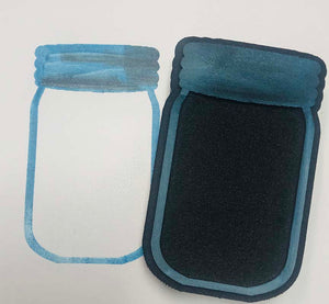 Designs by Gina H. | Empty Jar | Foam Stamp