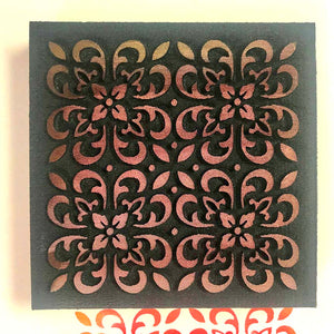 Designs by Gina H. | Moroccan Tile | Foam Stamp