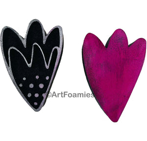 Maxi Moon | Whimsy Petals | Foam Stamps - Set of 2