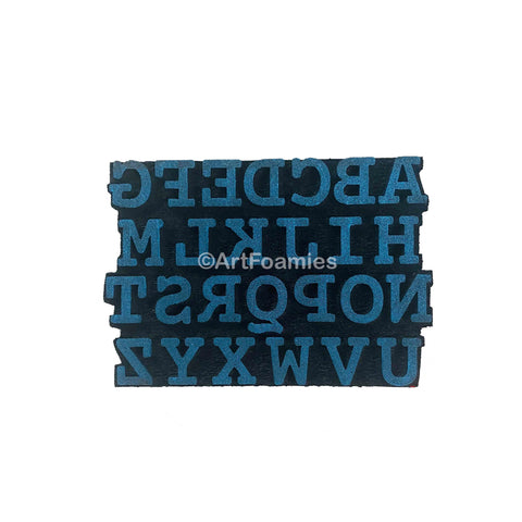 Balzer Designs | Alphabet Block | Foam Stamp