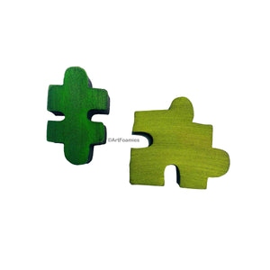 Sunny Carvalho | Puzzle Pieces | Foam Stamps - Set of 2