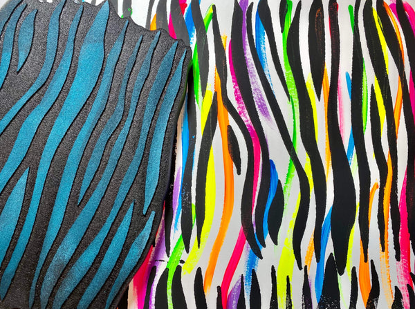 Maxi Moon | Zebra Stripes | Foam Stamp