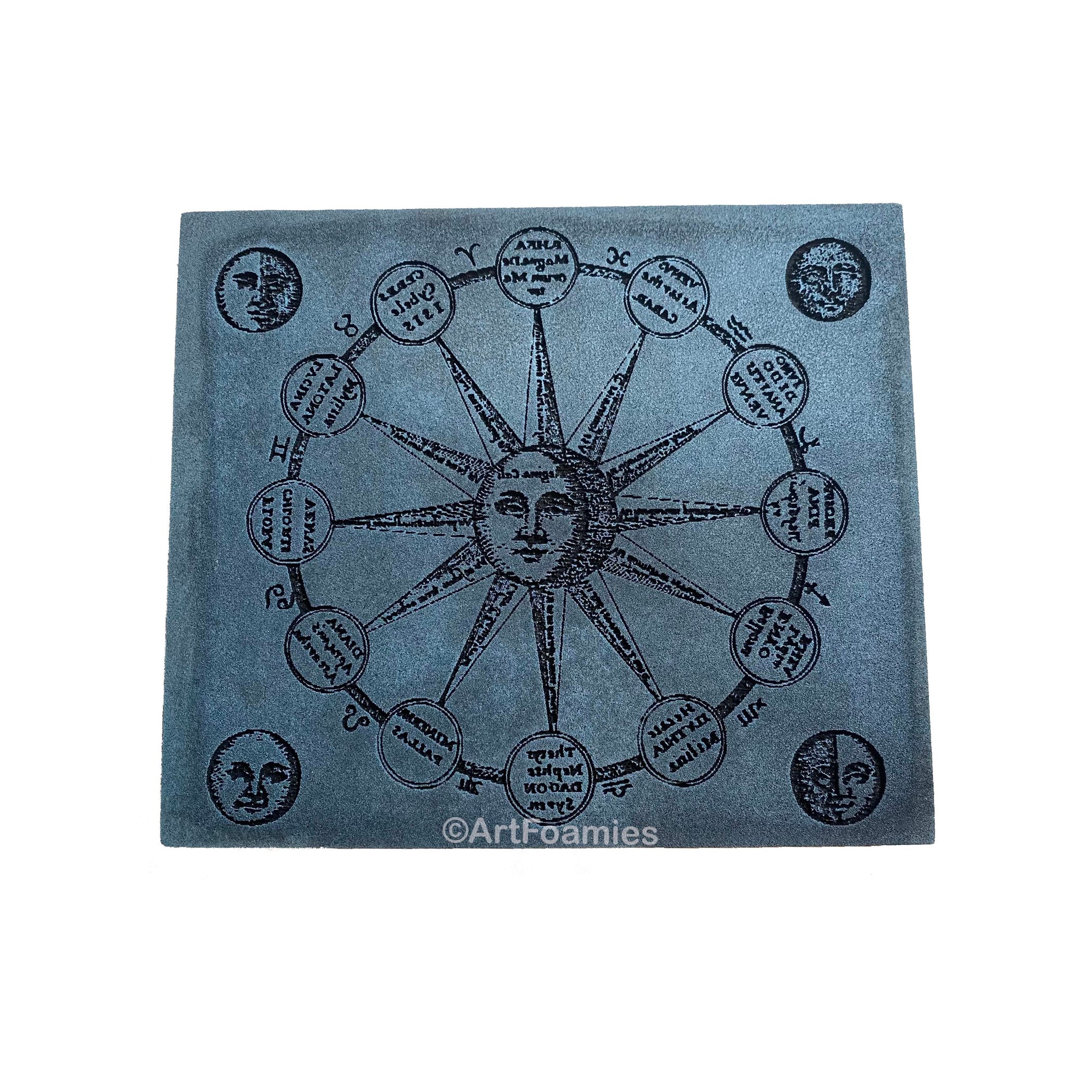 100 Proof Press | Sun and Moon Chart | Foam Stamp