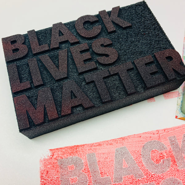 Sarah Matthews | Black Lives Matter | Foam Stamps - Set of 2