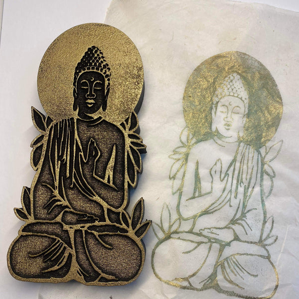 Kae Pea | Buddha Votive | Foam Stamp