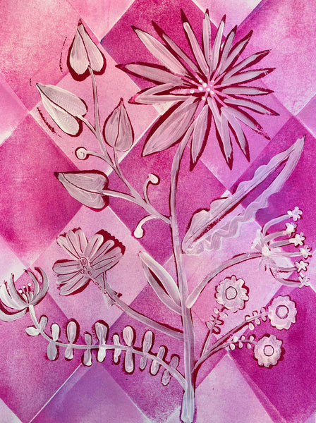 Lori Siebert | Bold Botanical - Dahlia | Foam Stamp