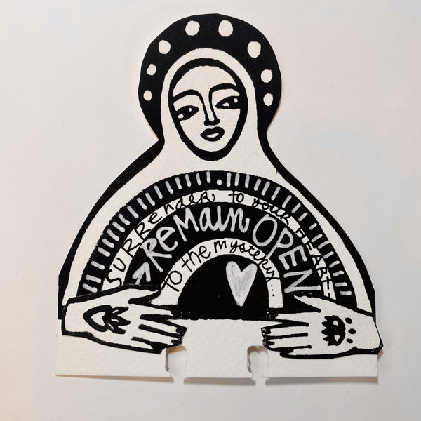 Kae Pea | Sacred Heart & Hands | Foam Stamps - Set of 3