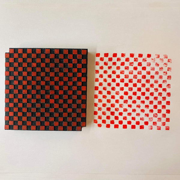 Patti Tolley Parrish | Checkers | Foam Stamp