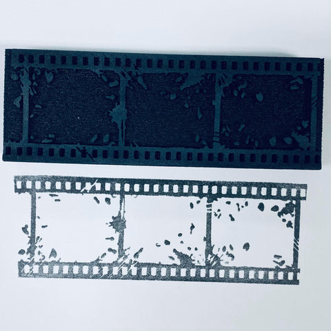 Red Tin Roof | Film Strip | Foam Stamp