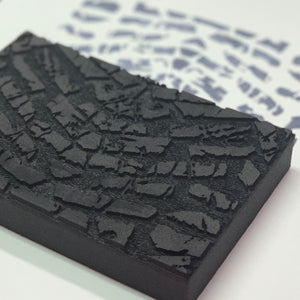 Sarah Matthews | Tire Tracks | Foam Stamp