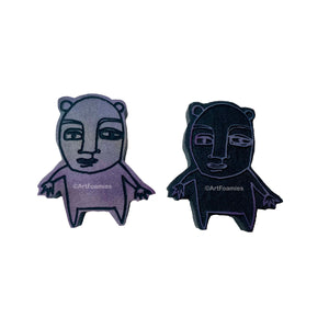 Kecia Deveney | Quirky Abraxas | Foam Stamps - Set of 2